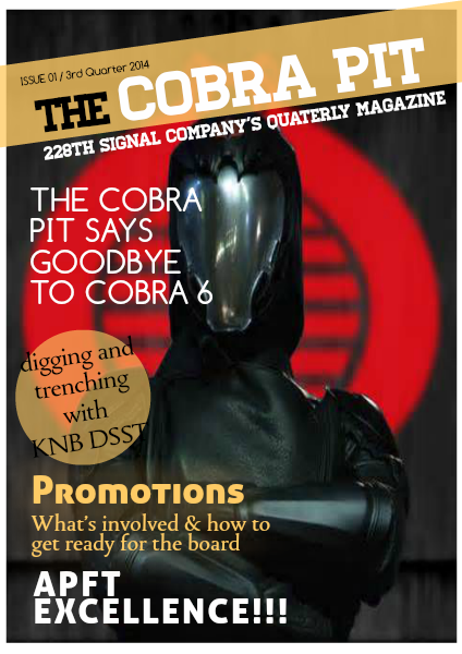 The Cobra Pit 3rd Quarter 2014