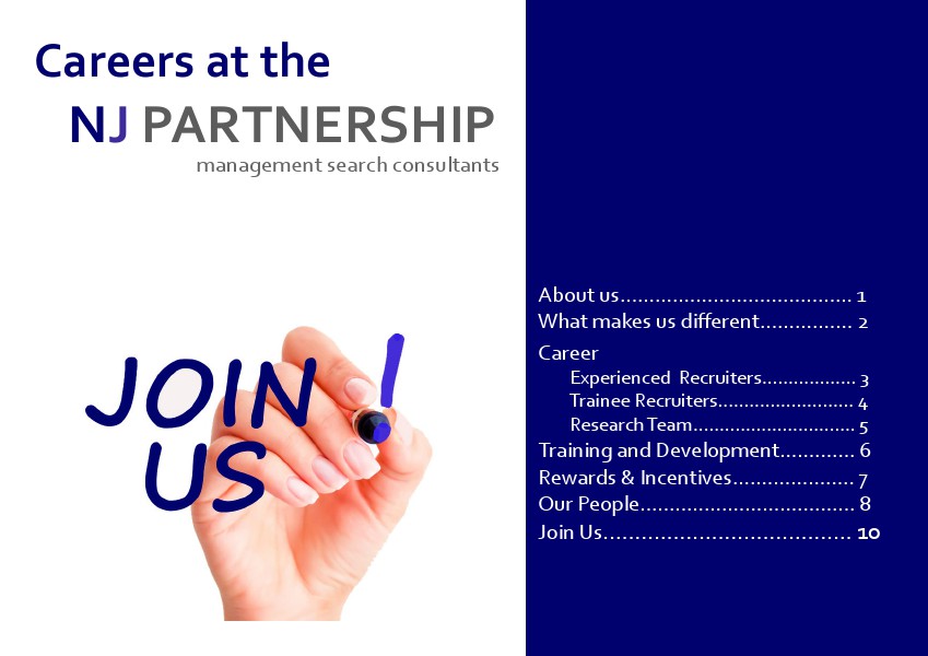 Careers at the NJ-Partnership June 2014