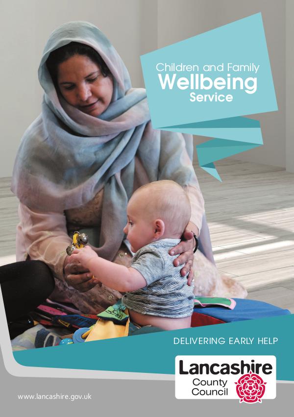 Children and Family Wellbeing Booklet Children  Family Wellbeing Service A5 8pp leaflet