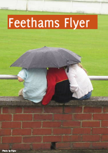 Feethams Flyer Volume 3 Issue 1 October 2012