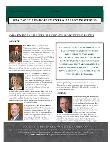 OBA PAC Endorsements