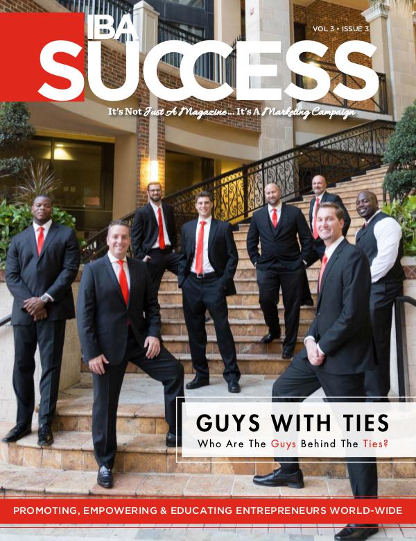 IBA SUCCESS MAGAZINE Issue 3 Vol 3