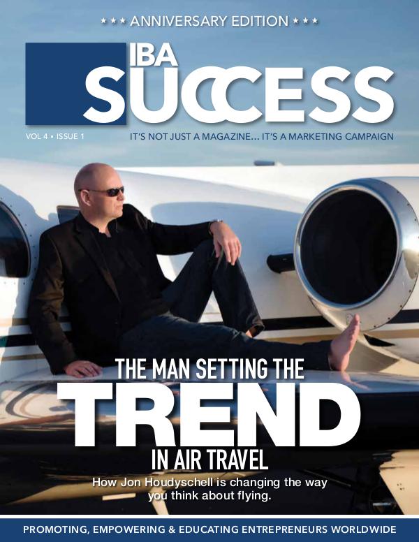 IBA SUCCESS MAGAZINE Issue 1 Vol 4
