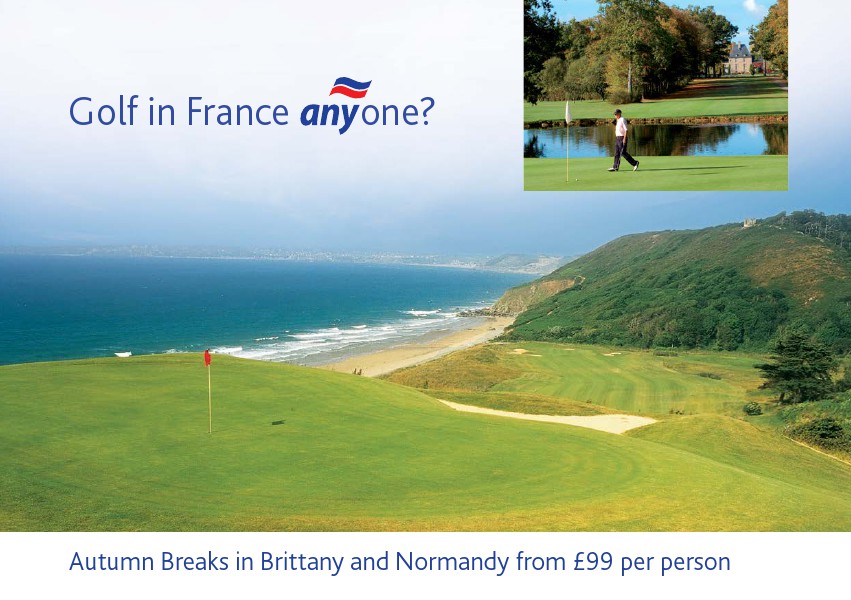 BF Mailer Brittany Ferries Golf Breaks 2014/15