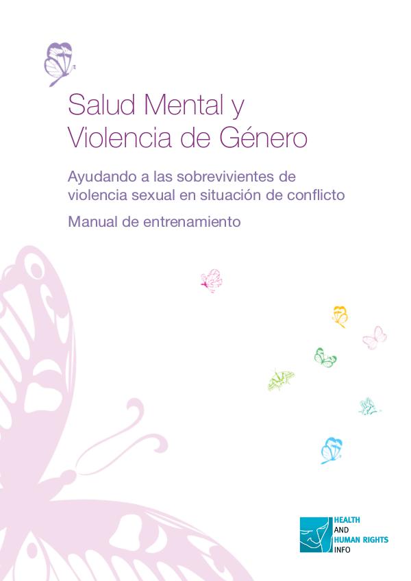 Spanish - Mental health and gender-based violence Spanish version