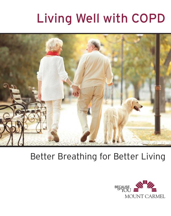 Patient Education Living Well with COPD Booklet