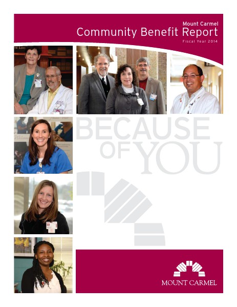 Mount Carmel Health System 2014 Community Benefit Report