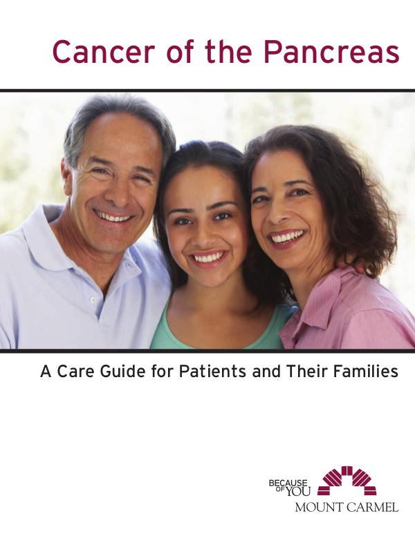 Cancer of the Pancreas: A Care Guide