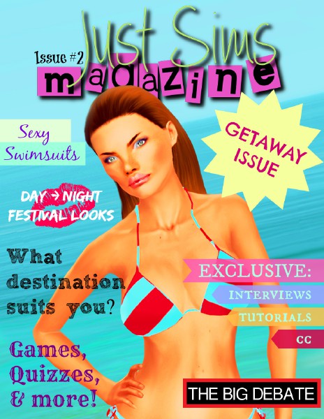 Just Sims Magazine July 2014