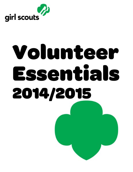 Volunteer Essentials 2014-15