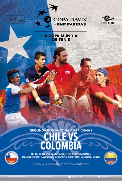 Copa Davis Chile vs Colombia