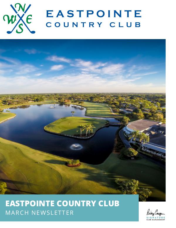 Eastpointe Country Club Newsletter 2