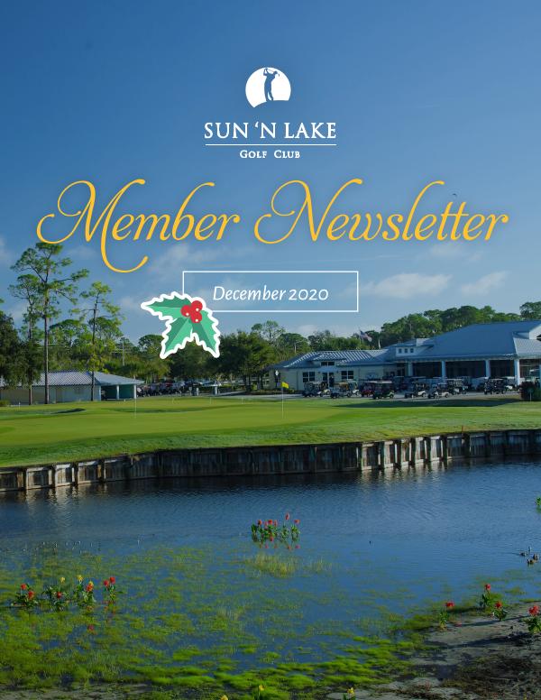 Sun N Lake December 20 Newsletter