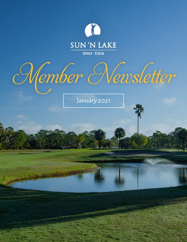 Sun N Lake January 21 Newsletter