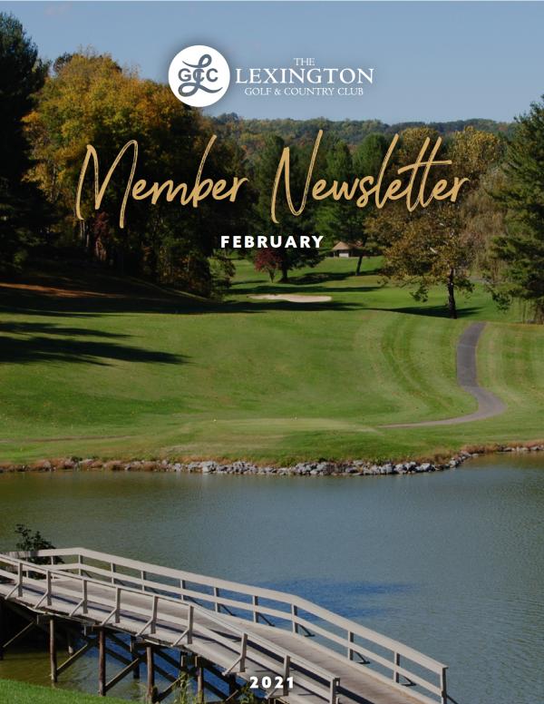 Lexington Golf Newsletter