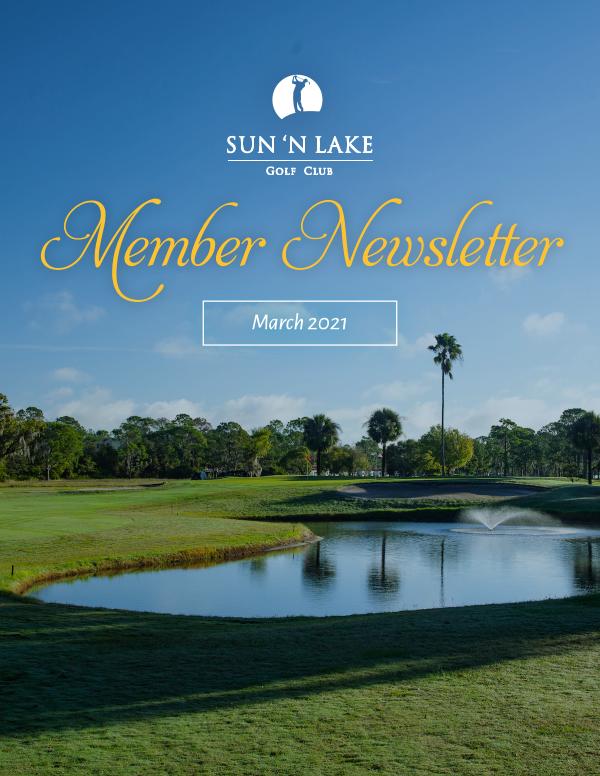 Sun N Lake March 21 Newsletter