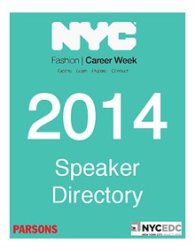 NYC Fashion Career Week 2014