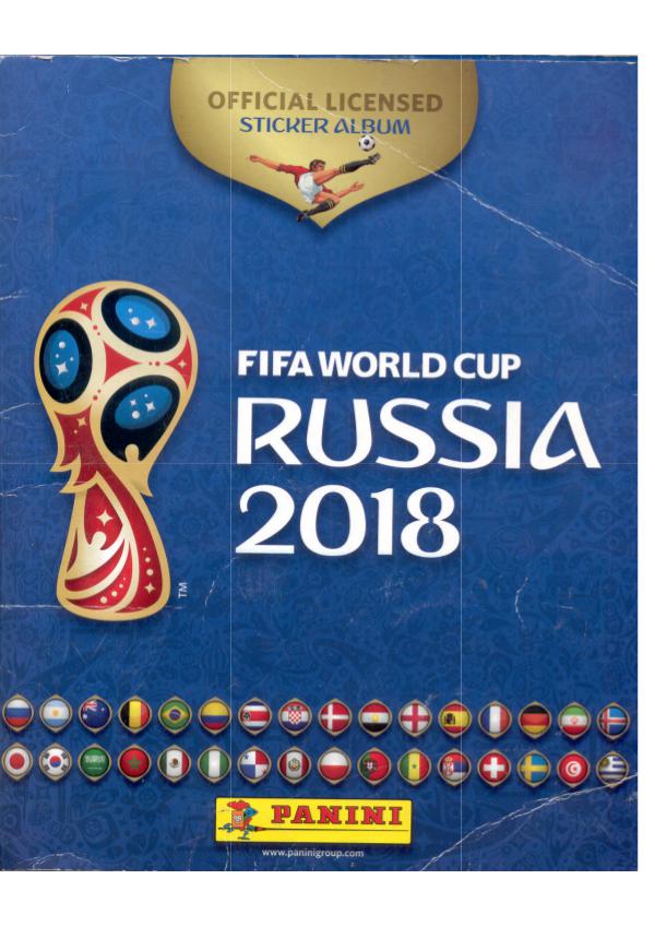 Mundial Futbol FIFA 2018 Russia