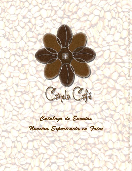 Canela Cafe Catálogo de Eventos Realizados