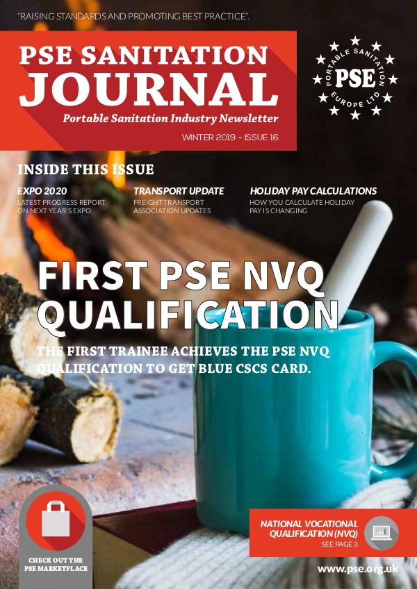 PSE Sanitation Journal Winter 2019