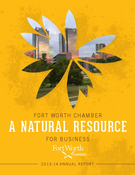 Fort Worth Chamber's 2013 Annual Report 2013