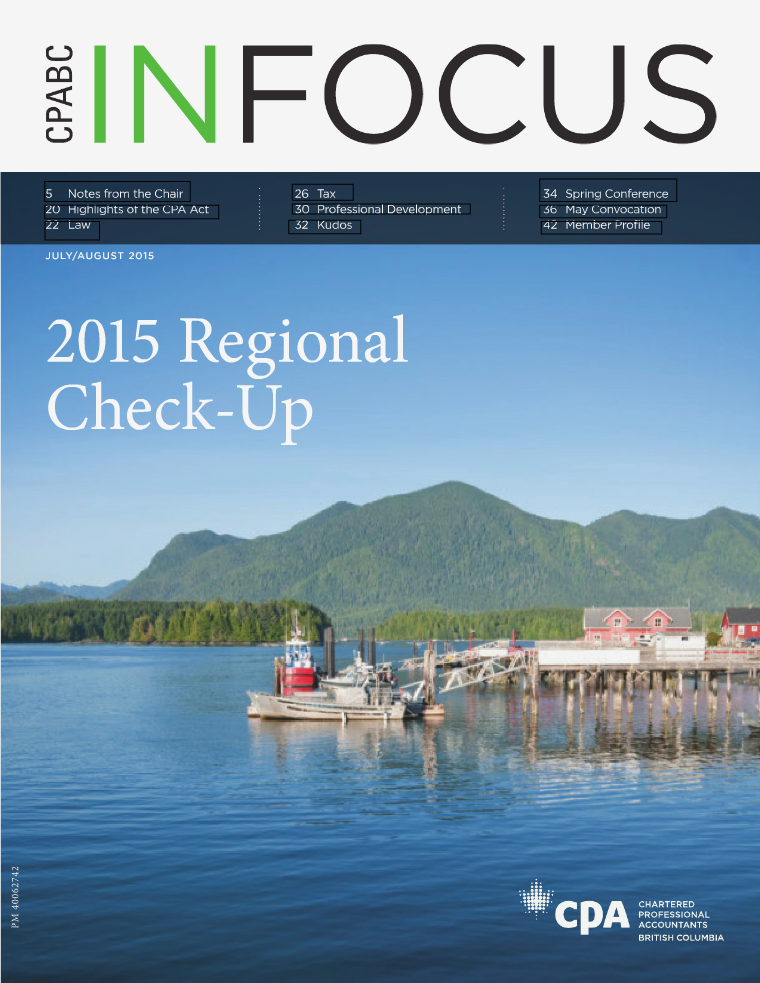 CPABC in Focus July/August 2015