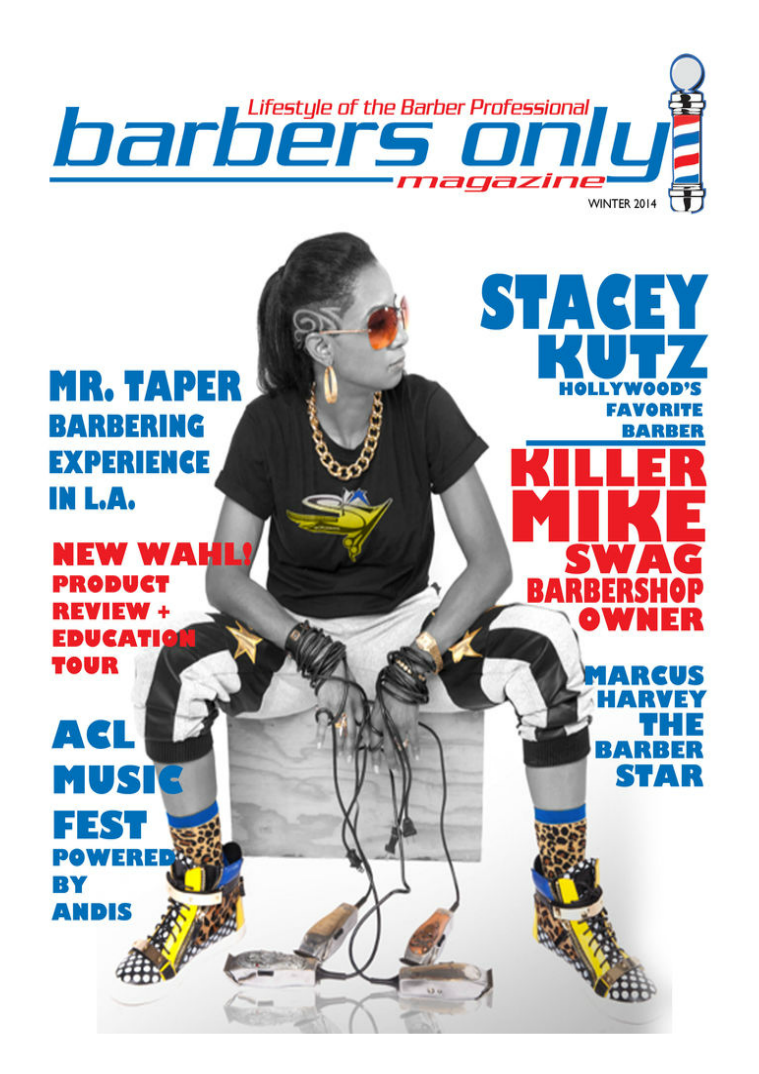 Barbers Only Magazine 2015