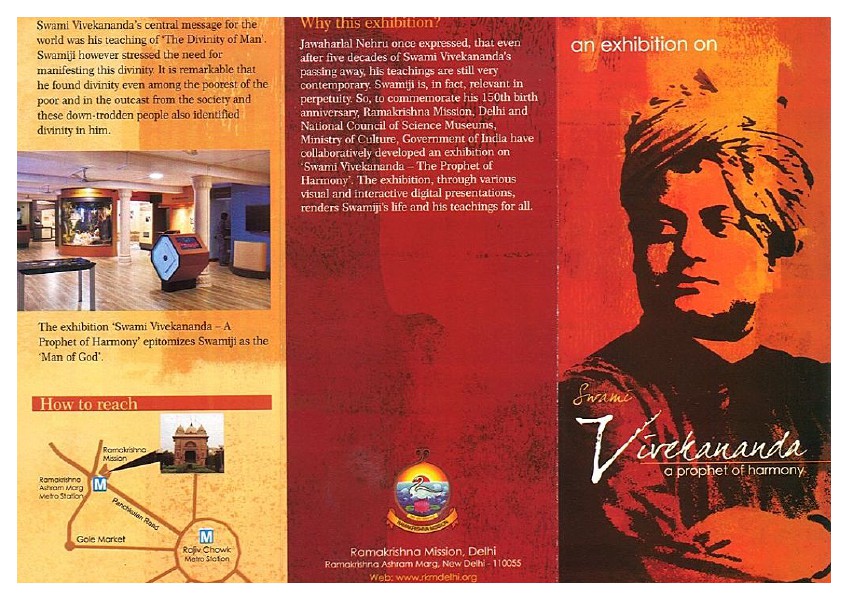 Exhibition on Swami Vivekananda at Ramakrishna Mission, Delhi.pdf Jul. 2014