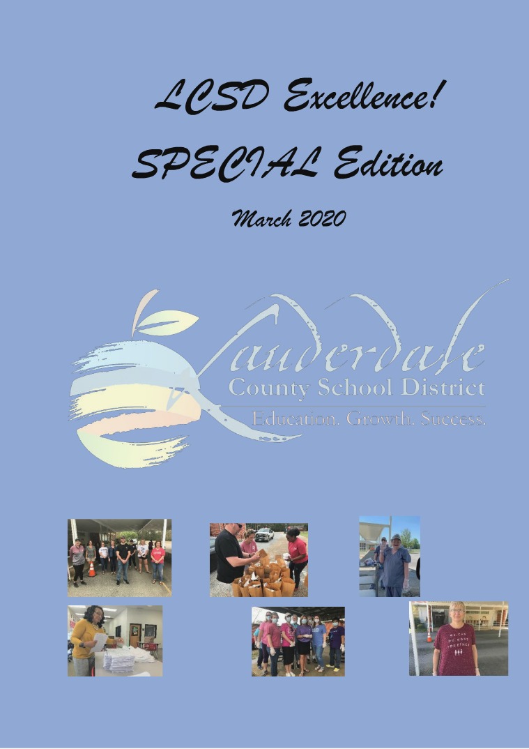 LCSD Excellence March 2020 Special Edition LCSD Excellence March 2020 Issue VIII