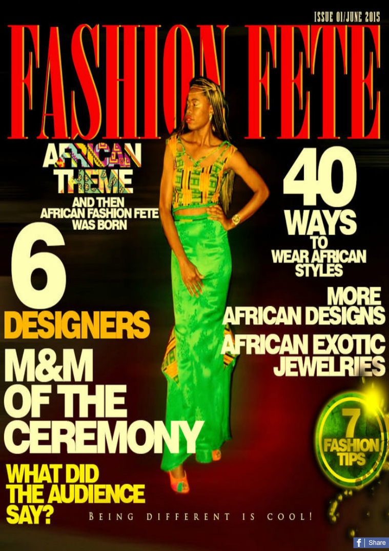 Fashion Fete 2015 Issue 01/June 2015
