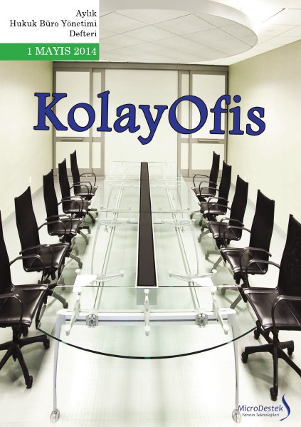 KolayOfis Hukuk Büro Yönetimi Defteri Mayıs.2014