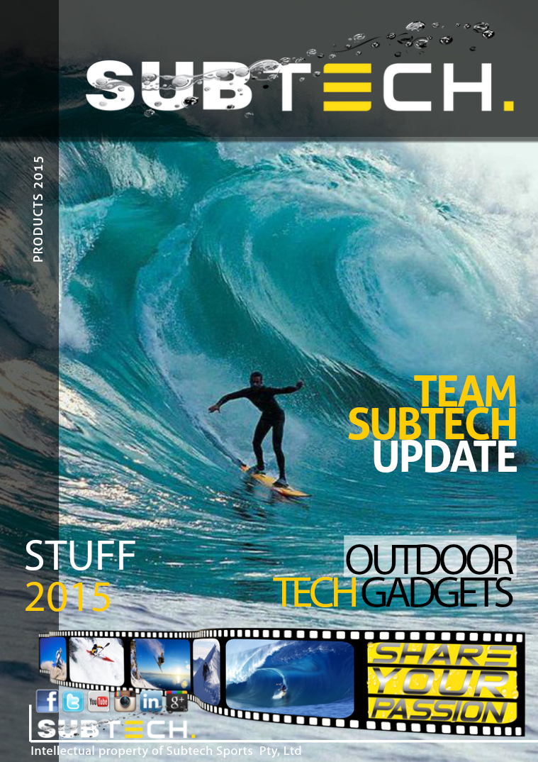 Subtech Sports Product Info Summe 2014 Summer 2014