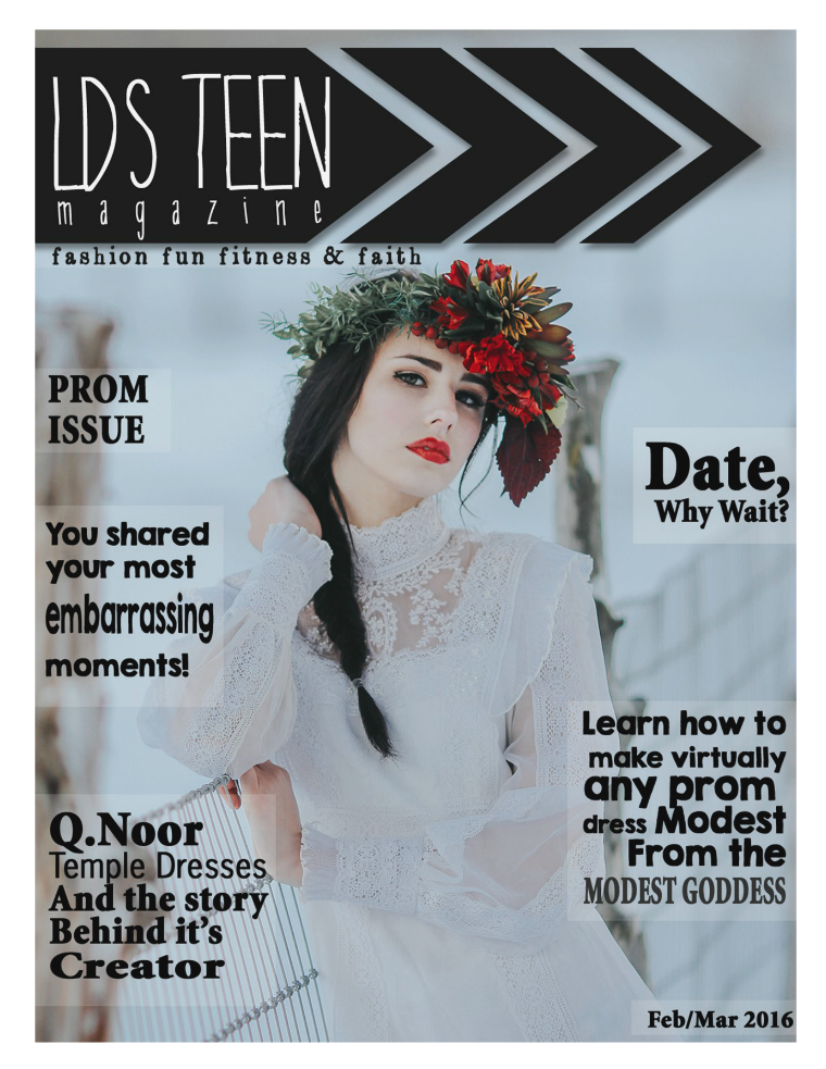 LDS Teen Magazine Feb/Mar 2016