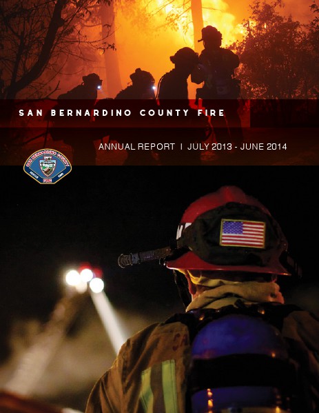SBCFire Annual Report FY13-14