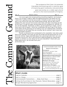 The Common Ground Vol. 5 Issue 1 March 2011