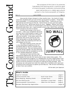The Common Ground Vol. 2 Issue 2. June 2008