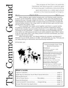 The Common Ground Vol. 4 Issue 1 Spring 2010