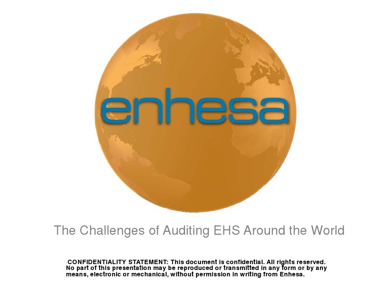 Webinars The Challenges of Auditing Around the World