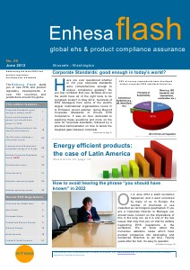 Enhesa Flash 65 June 2012 Issue