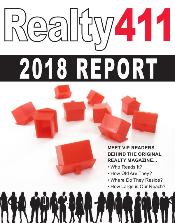 IMPORTANT NEWS FROM REALTY411 Readership Profile