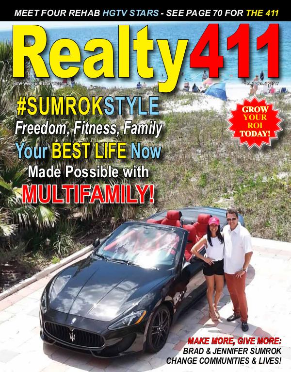 Realty411 Magazine Featuring Brad Sumrok