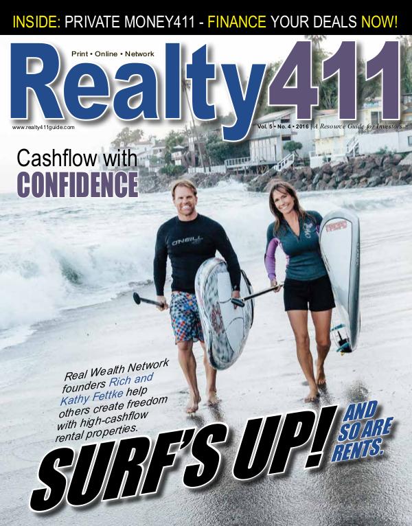 Realty411 Magazine Featurig Kathy Fettke - Real Wealth Network