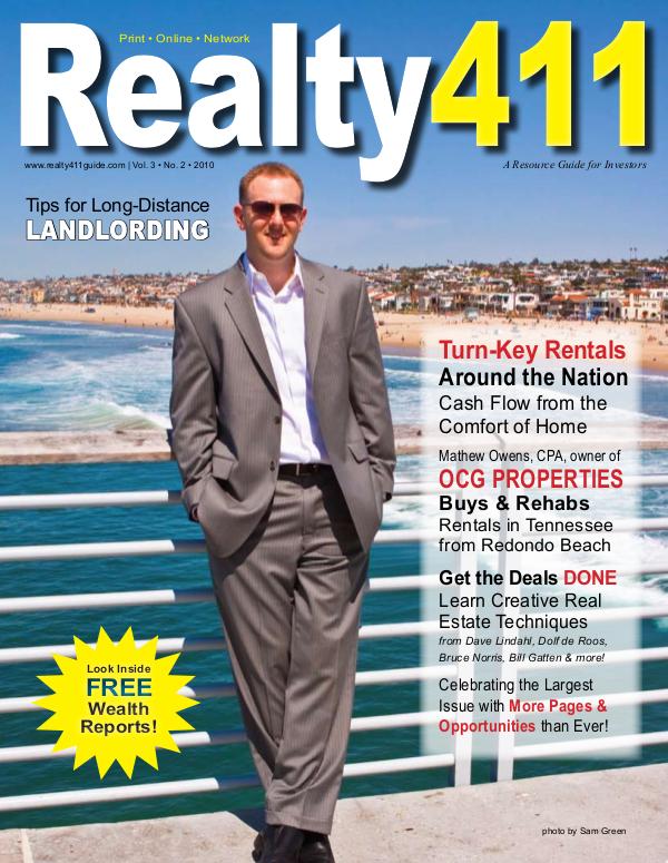 Realty411 Magazine Featuring OCG Properties - Part Two