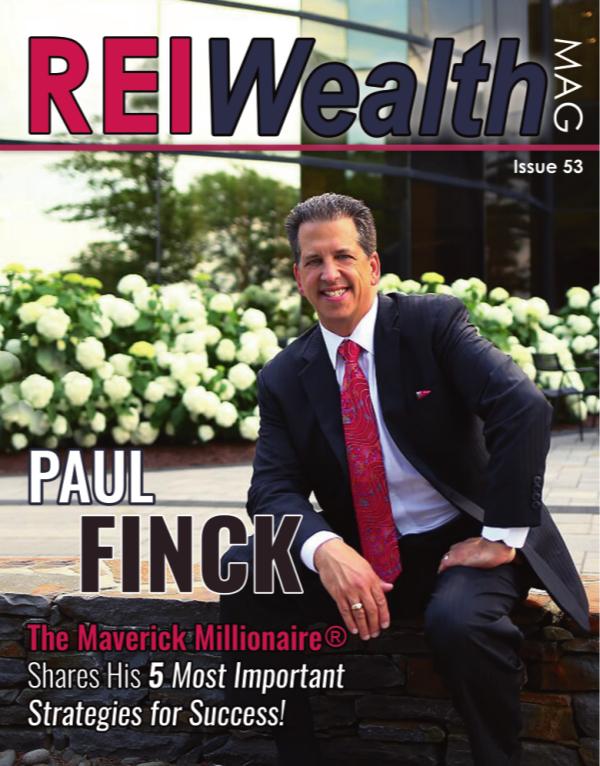 REI Wealth Magazine Featuring Paul Finck