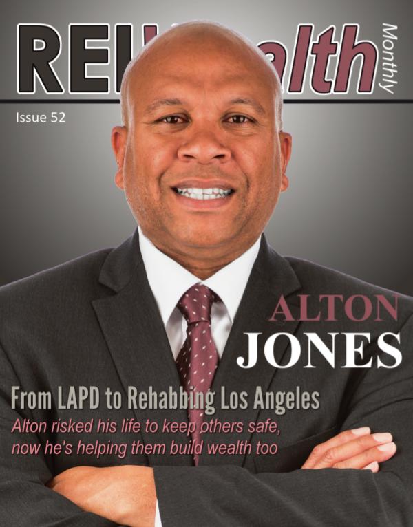 REI Wealth Magazine Alton Jones, Rehab 2 Riches