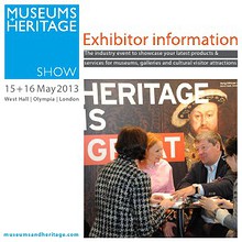 Museums + Heritage Show 2013 Brochure