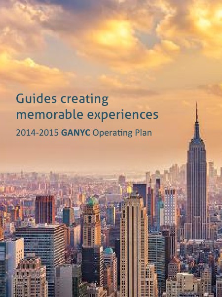 GANYC 2014-2015 Operating Plan