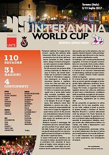 45^ Interamnia World Cup magazine. 2017