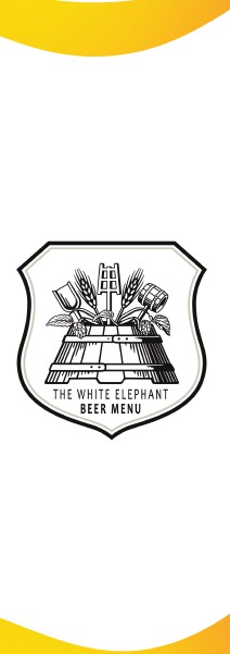 The White Elephant's Beer Menu 1