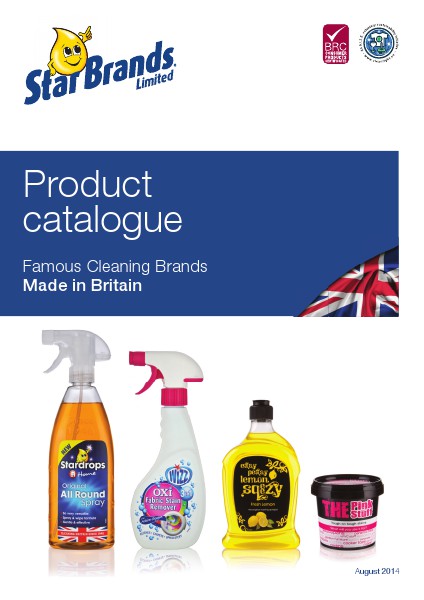 Star Brands Product Catalogue 2014 Aug. 2014